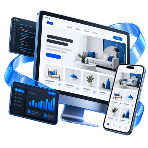 Websites, dashboards and mobile apps built by Getecz