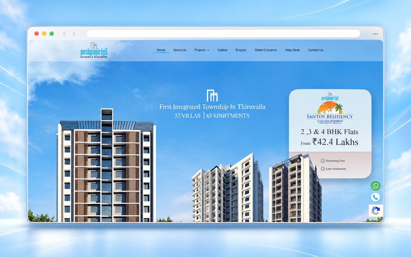 Pushpagiriyil Builders & Developers