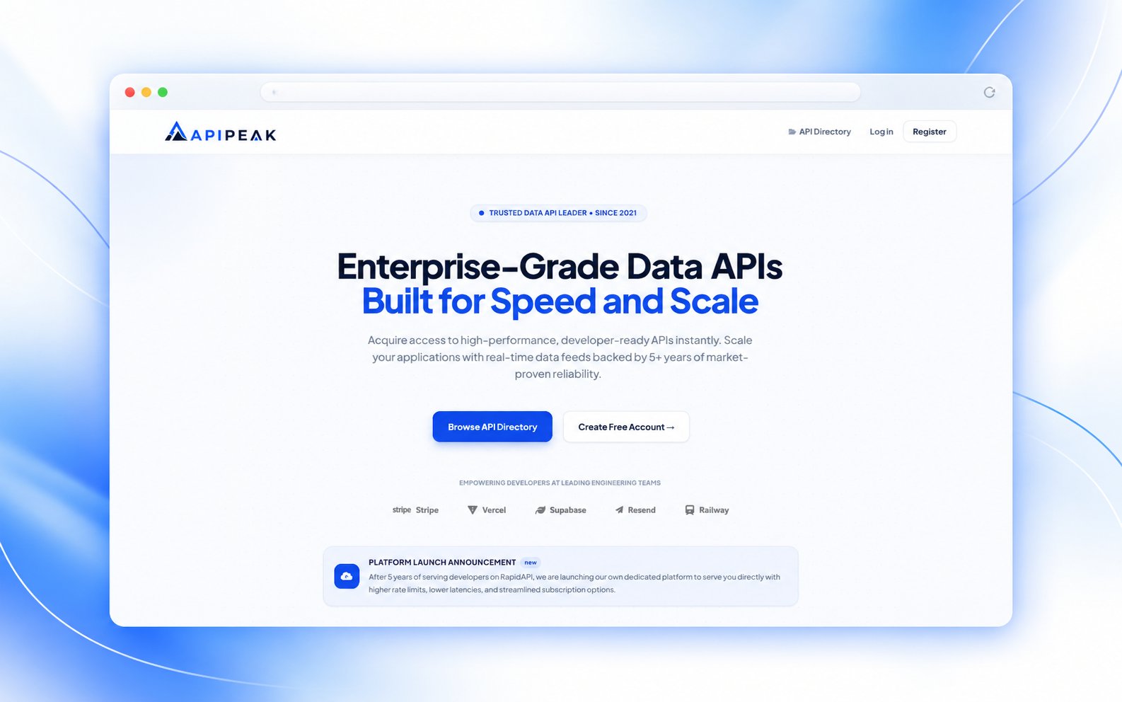 APIpeak